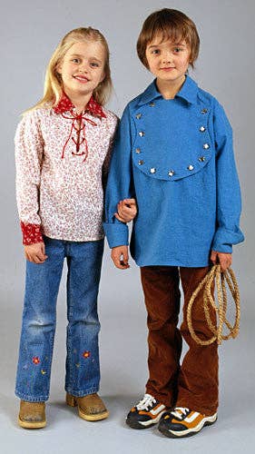 218 Child's Frontier Shirt - Sewing Pattern