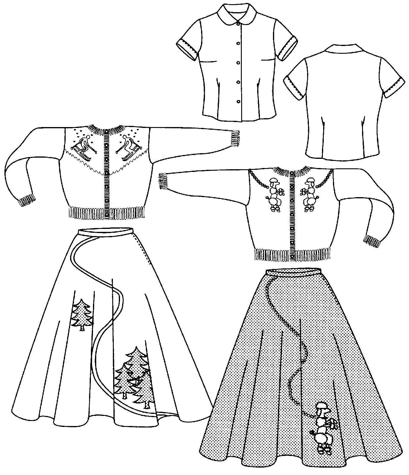 256 At The Hop - Sewing Pattern