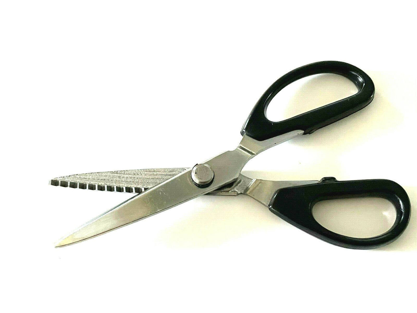 8" Pinking Shears Stainless Steel Crafting Cutting Scissors Zig Zag Pattern