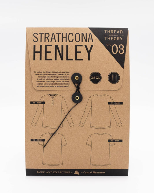 Strathcona Henley Tissue Sewing Pattern