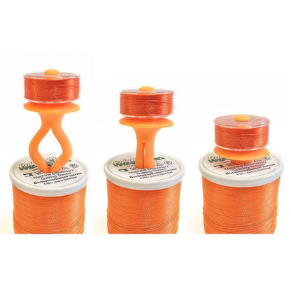 Bobbin holders for thread spools