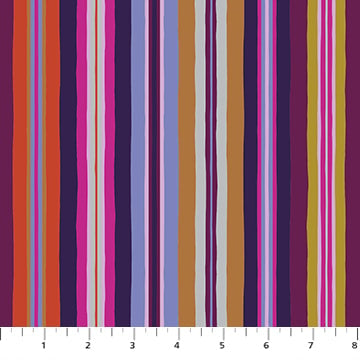 Stripe warm- Wandering Eye Collection by Kathy Doughty
