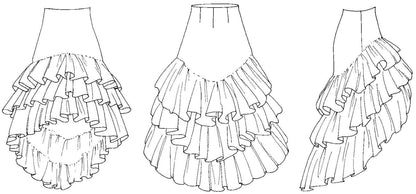 140 Flamenco Dress and Practice Skirt - Sewing Pattern