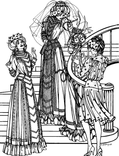 227 Edwardian Gown - Sewing Pattern