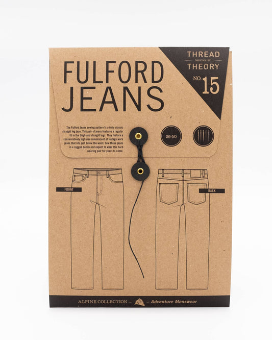 Fulford Jeans Tissue Sewing Pattern