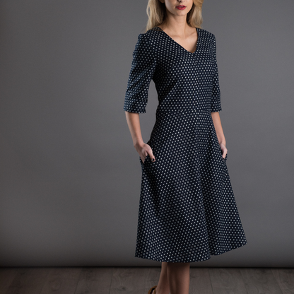 a line dress sewing pattern Posy A-Line Dress Digital Sewing Pattern