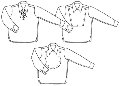 218 Child's Frontier Shirt - Sewing Pattern
