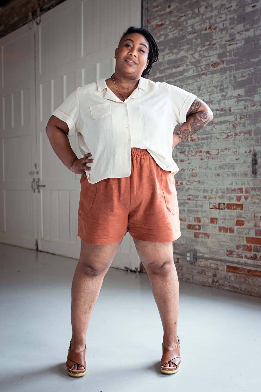 Chanterelle Pants and Shorts Printed Pattern Sizes 22-34