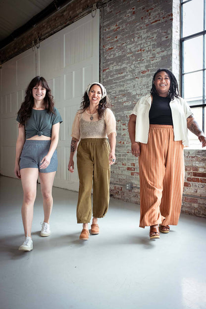 Chanterelle Pants and Shorts Printed Pattern Sizes 22-34