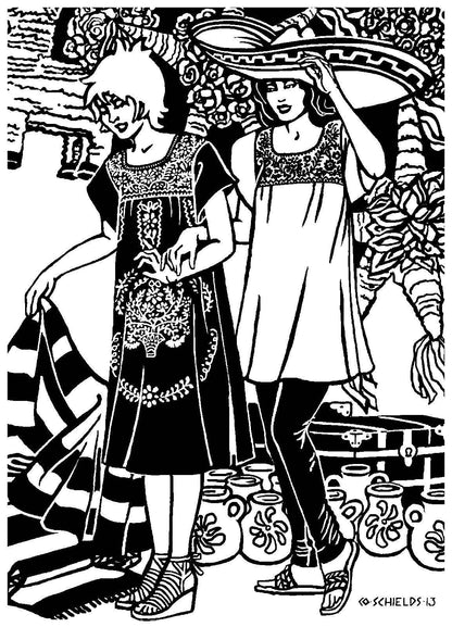 142 Old Mexico Dress - Sewing Pattern