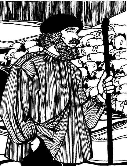 102 French Cheesemaker's Smock - Sewing Pattern