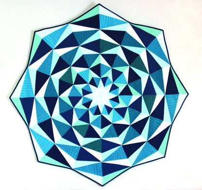 Arabesque - Geometric Quilt Pattern
