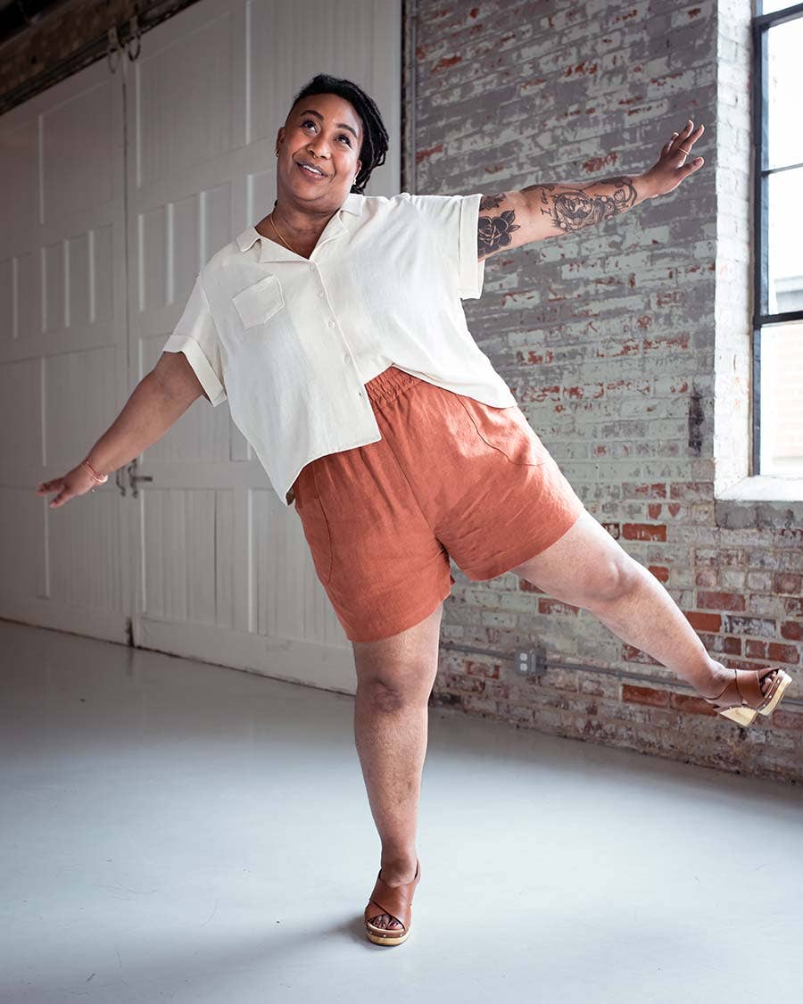 Chanterelle Pants and Shorts Printed Pattern Sizes 22-34