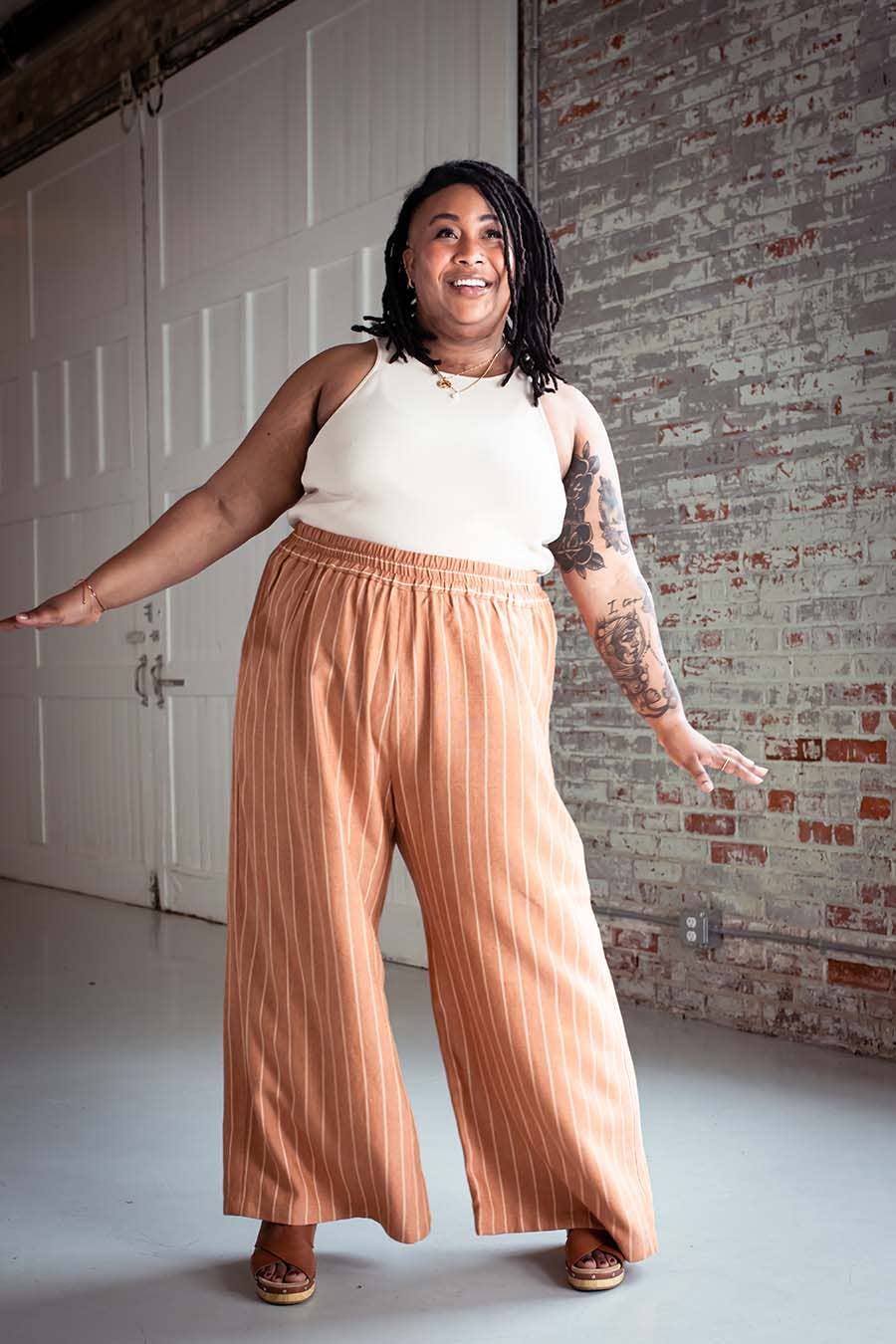 Chanterelle Pants and Shorts Printed Pattern Sizes 22-34