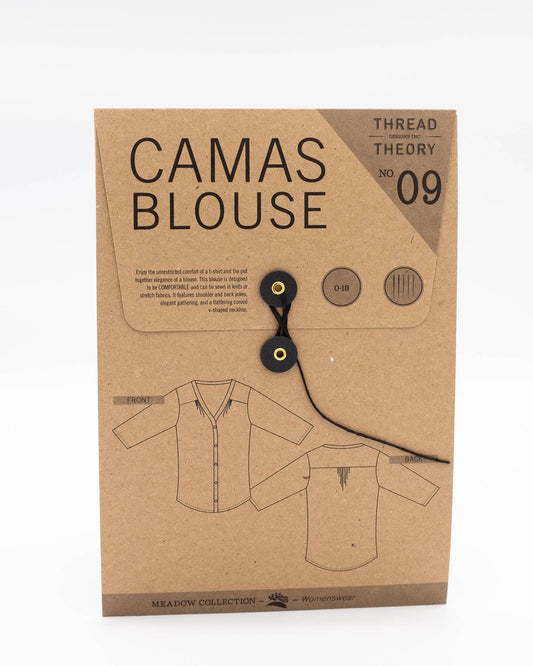 Camas Blouse Tissue Sewing Pattern