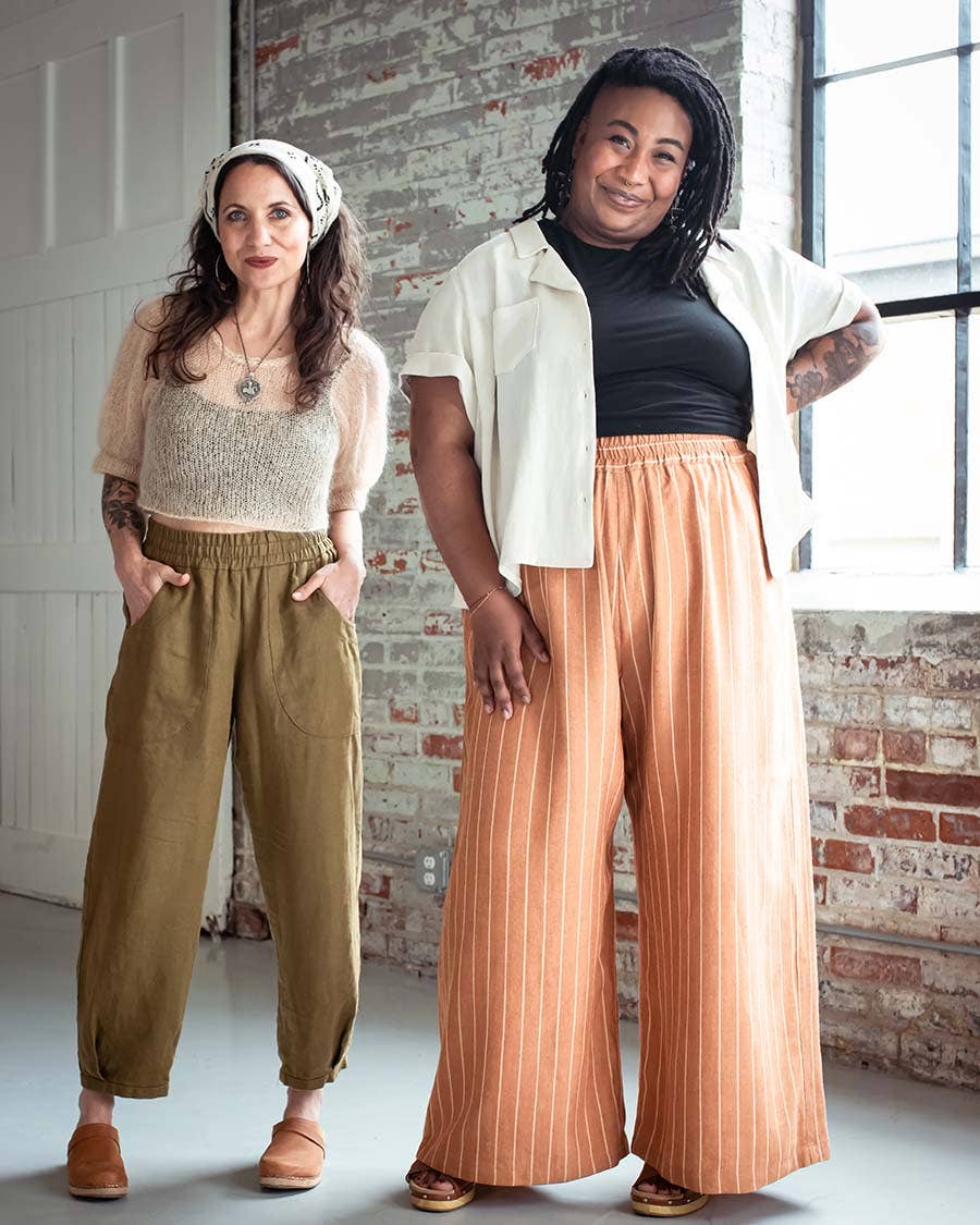 Chanterelle Pants and Shorts Printed Pattern Sizes 22-34