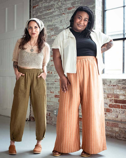 Chanterelle Pants and Shorts Printed Pattern Sizes 22-34