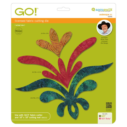 Accuquilt GO! Arabesque #1 by Ricky Tims Die - 55046