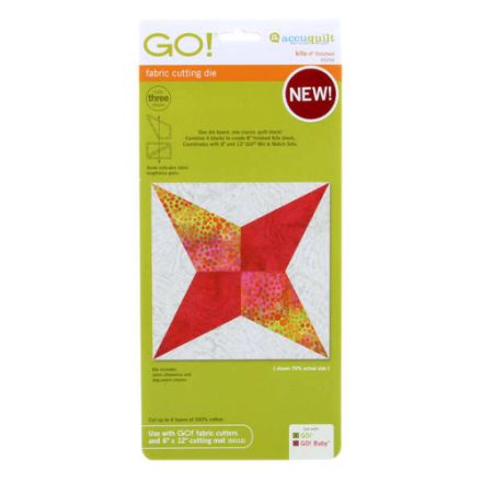 AccuQuilt Go! Kite 4" Finished - 55254