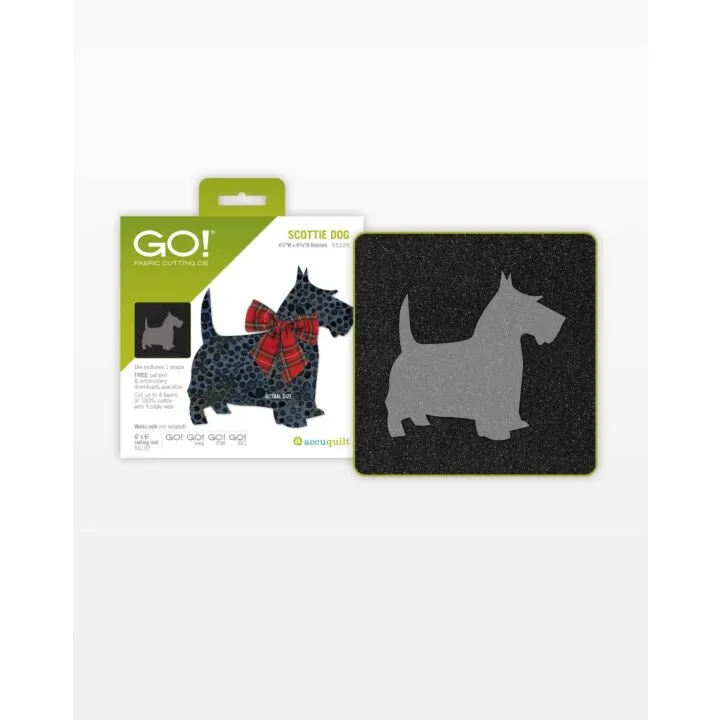 Accuquilt GO! Scottie Dog Die