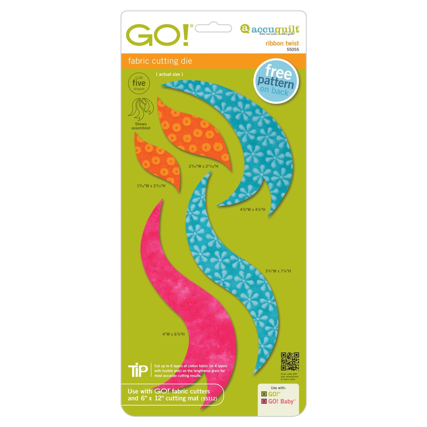 AccuQuilt GO! Ribbon Twist 55055