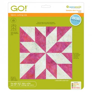 AccuQuilt GO! Die LeMoyne Star 9" Finished 55453