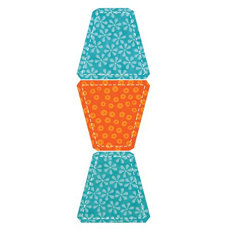AccuQuilt GO! Tumbler - 3 1/2" (3" Finished) Die - 55015