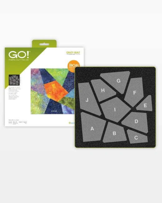 AccuQuilt GO! Crazy Quilt 6" Finished Die 55226