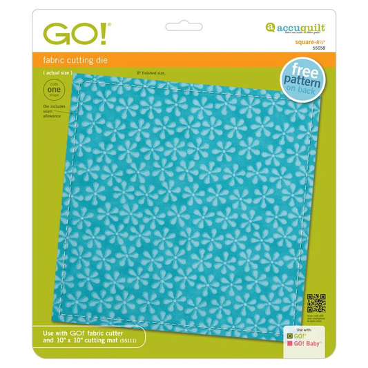 AccuQuilt GO! Die Square-8 1/2" (8" Finished) 55058