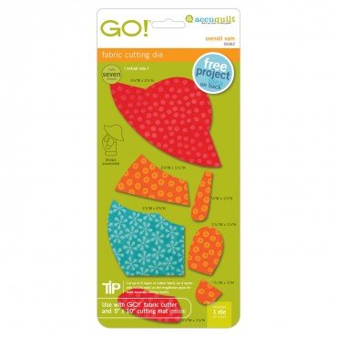 AccuQuilt GO! Overall Sam Die 55062