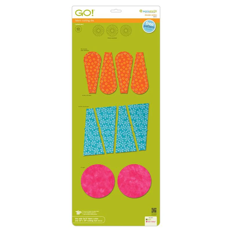 AccuQuilt GO! Die Dresden Plates 55071